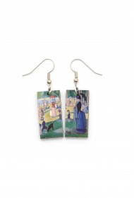 Seurat Earrings